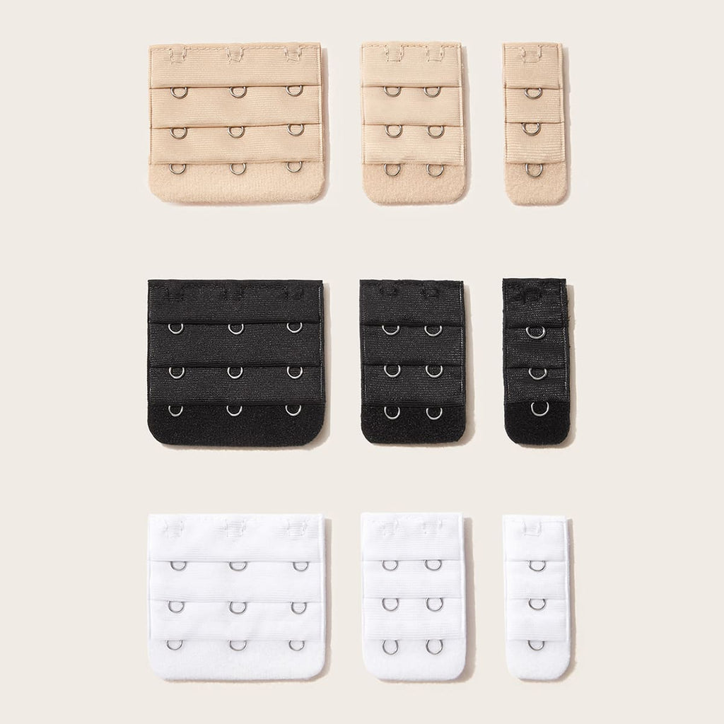 Lot de 9 sangles à crochet pour soutien-gorge - Modèle Solange