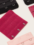 Lot de 8 sangles à crochet pour soutien-gorge - Modèle Anne-Solange
