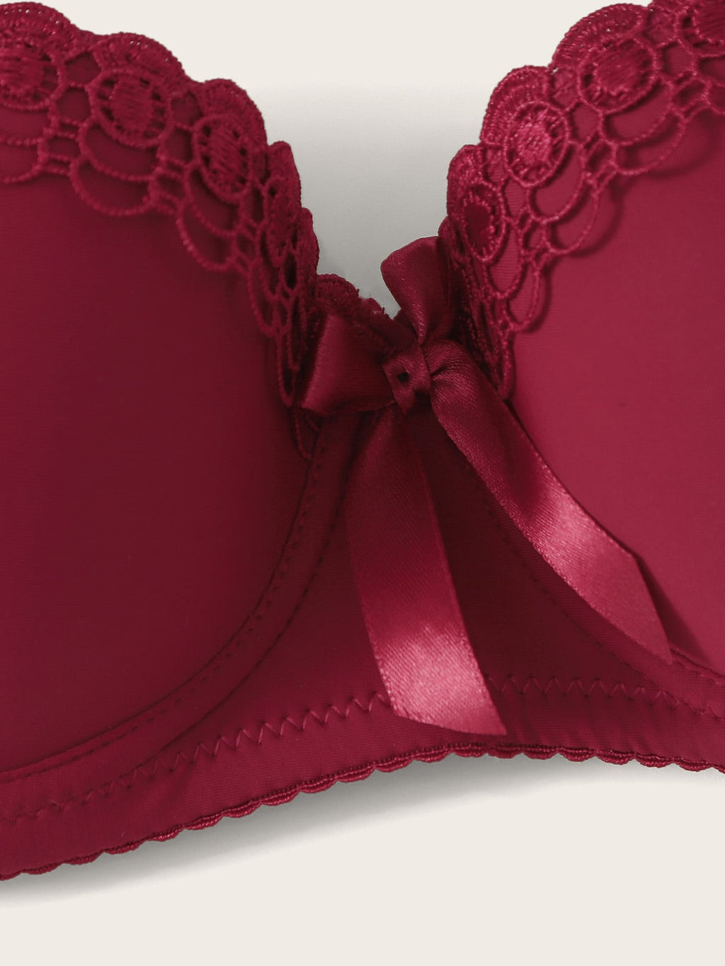 Soutien-gorge à armature rouge - Modèle Laetitia