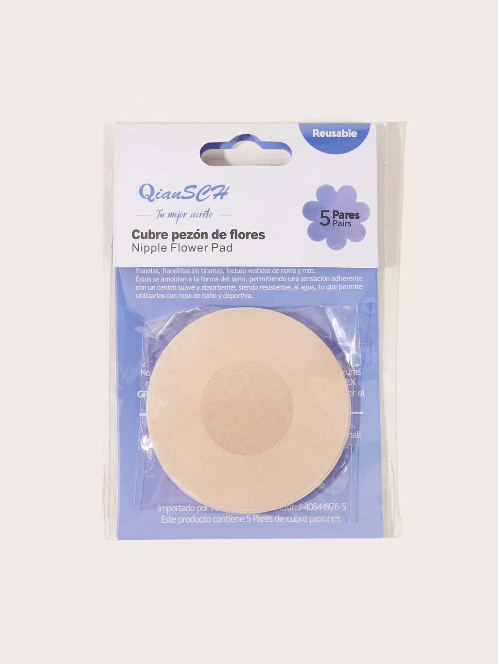 Paire de 5 cache tétons - Lucina