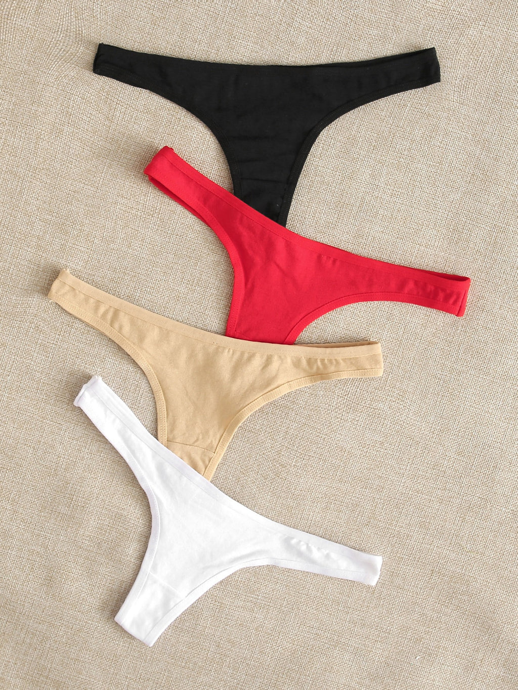 Lot de 4 tangas  - Modèle Amélie