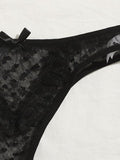 Ensemble de lingerie à armatures transparentes - Modèle Valérie