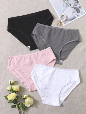 Lot de 4 culottes côtelées - Modèle Simonne