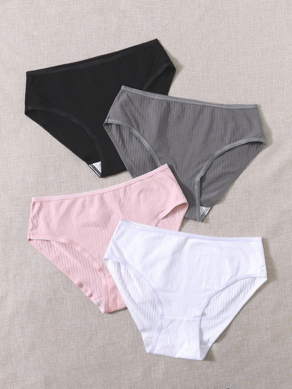 Lot de 4 culottes côtelées - Modèle Simonne