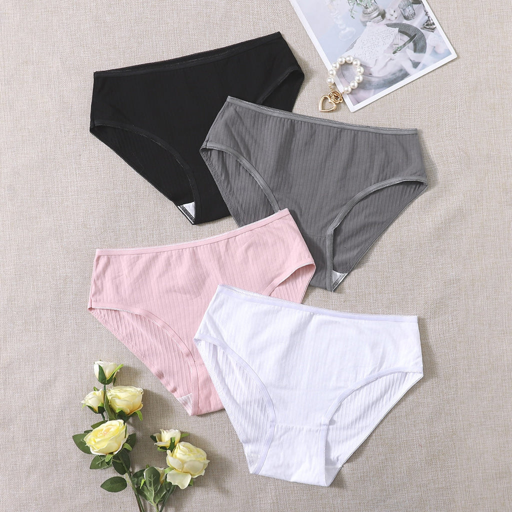 Lot de 4 culottes côtelées - Modèle Simonne