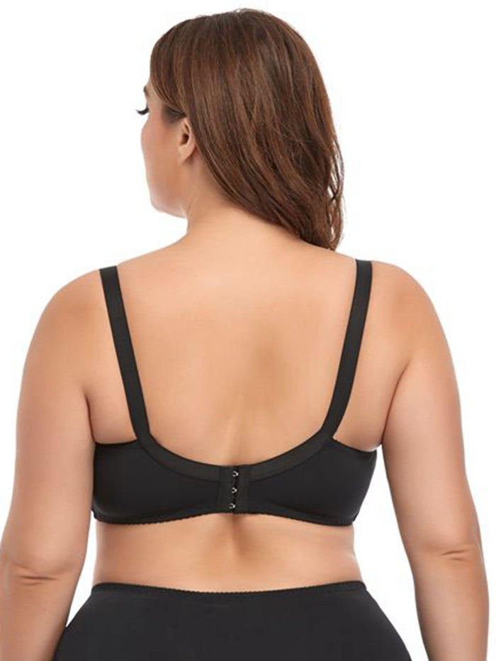 Soutien-gorge à armature noir Grande Taille - Modèle Tiphaine