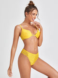 Culotte fleurie en microfibre en dentelle - Modèle Augusta