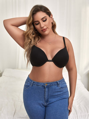 Soutien-gorge noir confort - Modèle Léontine