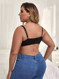 Soutien-gorge noir confort - Modèle Léontine