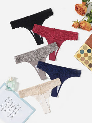 Lot de 5 culottes invisibles  - Modèle Emma