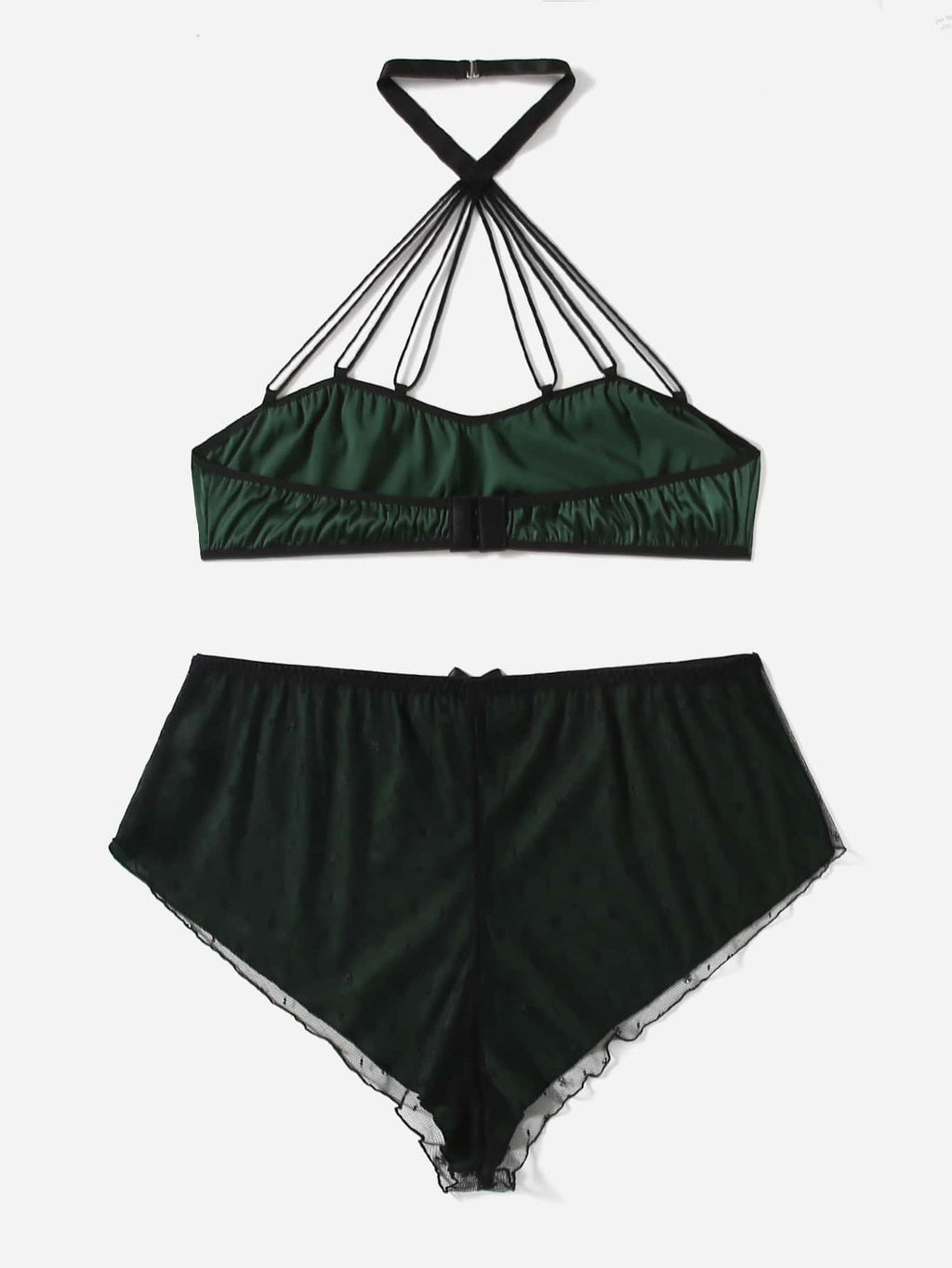 Ensemble de lingerie satin - Modèle Rolande
