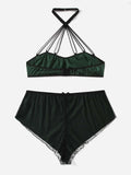 Ensemble de lingerie satin - Modèle Rolande