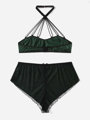 Ensemble de lingerie satin - Modèle Rolande