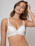 Soutien-gorge en dentelle à armature push - Modèle Eléanore