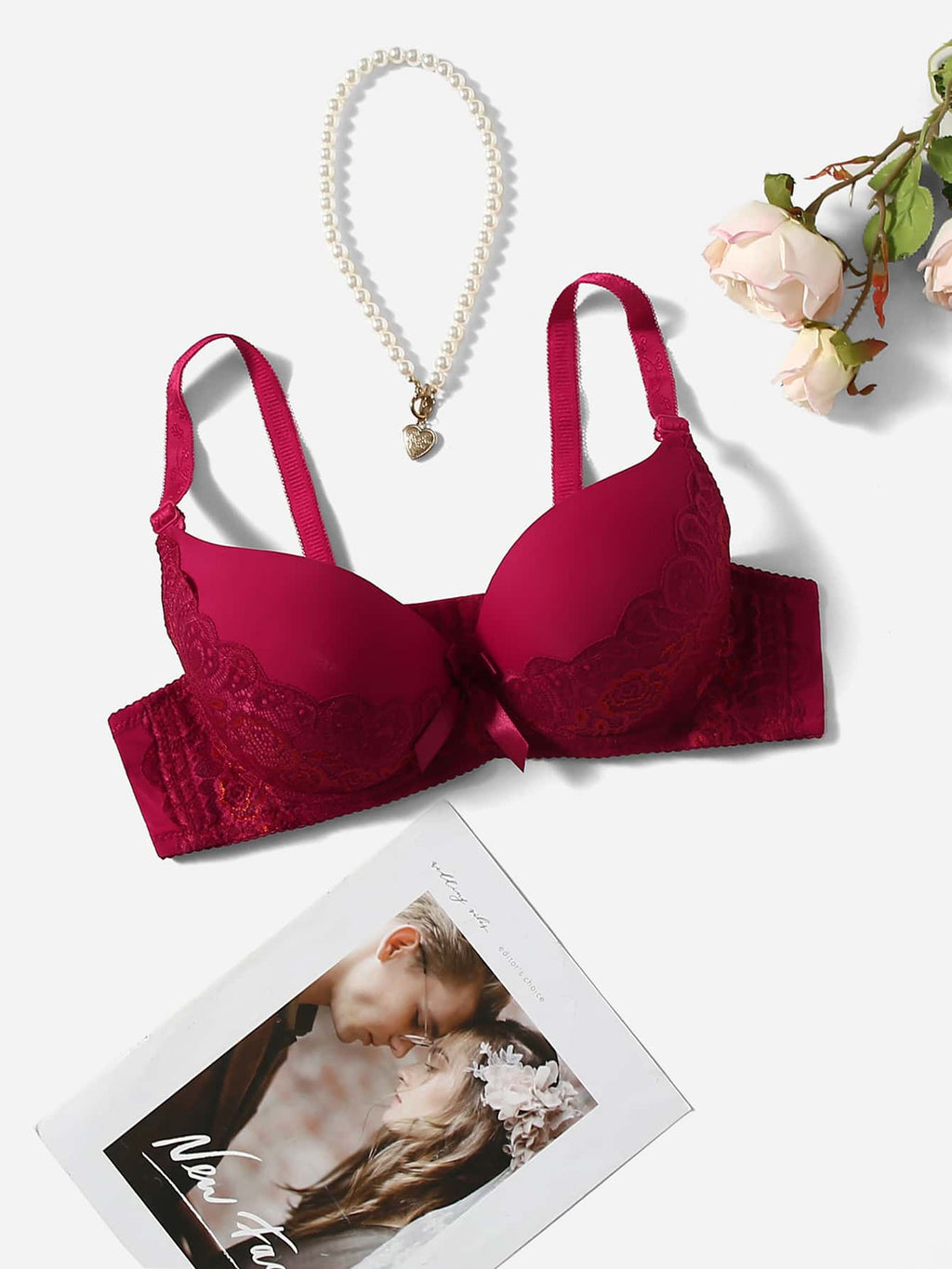 Soutien-gorge bleu nuit - Modèle Raymonde