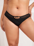 Culotte semi transparente noire - Modèle Camille