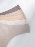 Ensemble de 5 culottes unies chair - Modèle Paule