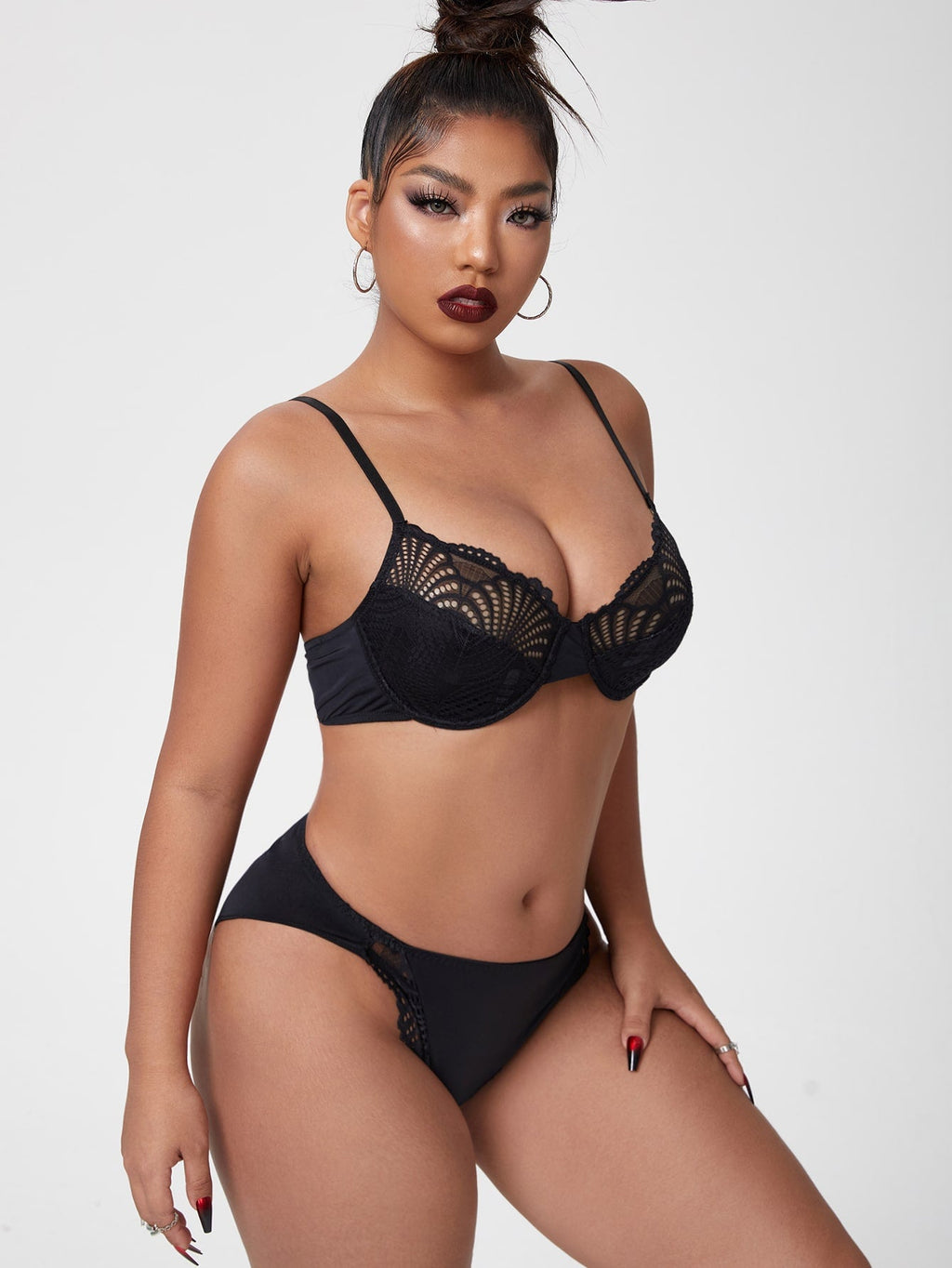 Ensemble de lingerie avec armature - Modèle Jeanne