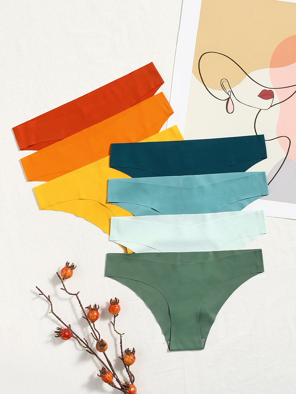 Lot de 7 culottes ultra confortable - Modèle Clémence