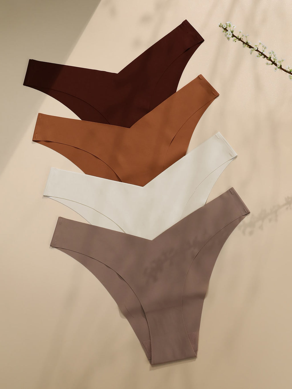 4 pièces Culotte sans couture -  Modèle Marie-Clémence