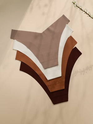 4 pièces Culotte sans couture -  Modèle Marie-Clémence