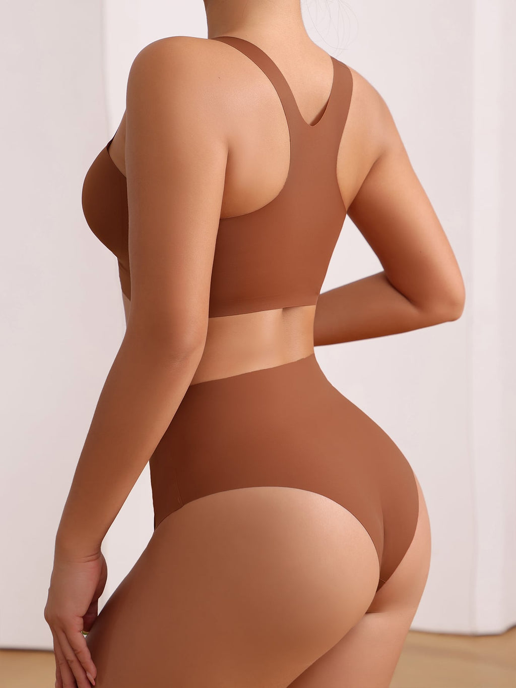 Lingerie ensemble beige - Modèle Simonne