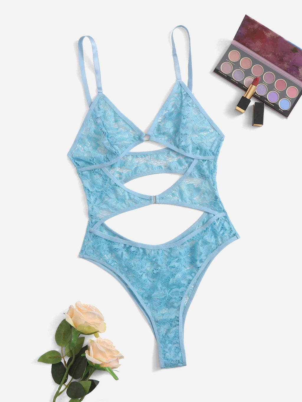 Ensemble de lingerie sexy à armature en maille noir - Modèle Camille